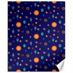 Space Sun Mercury Venus Earth Planet Galaxy Canvas 16  X 20  by Wegoenart