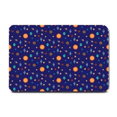 Space Sun Mercury Venus Earth Planet Galaxy Small Doormat  by Wegoenart