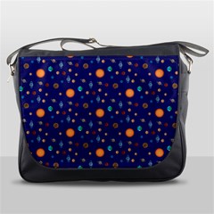 Space Sun Mercury Venus Earth Planet Galaxy Messenger Bag by Wegoenart