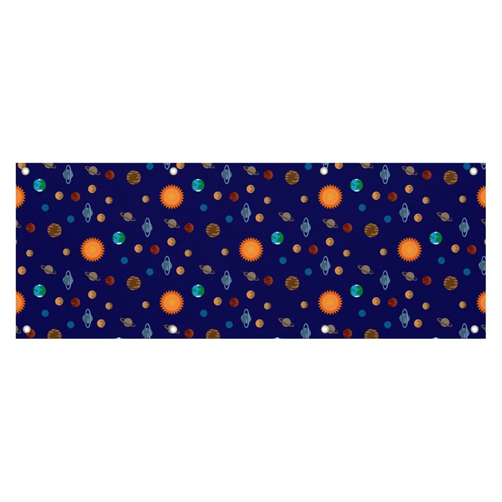 Space Sun Mercury Venus Earth Planet Galaxy Banner and Sign 8  x 3 