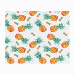 Pineapple Background Pattern Fruit Small Glasses Cloth by Wegoenart