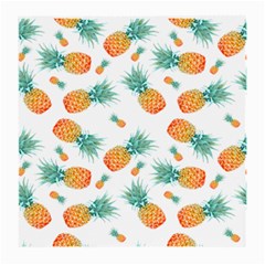 Pineapple Background Pattern Fruit Medium Glasses Cloth by Wegoenart