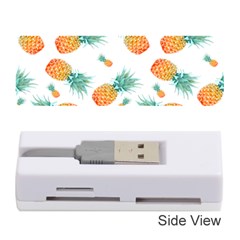 Pineapple Background Pattern Fruit Memory Card Reader (stick) by Wegoenart