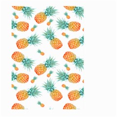 Pineapple Background Pattern Fruit Large Garden Flag (two Sides) by Wegoenart