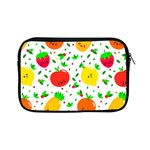 Pattern Fruit Fruits Orange Green Apple iPad Mini Zipper Cases Front