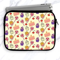 Cupcake Pattern Lollipop Apple Ipad 2/3/4 Zipper Cases by Wegoenart