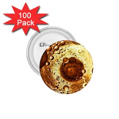 Olive Oil Bubbles Gold Oil Food 1 75  Buttons (100 Pack)  by Wegoenart