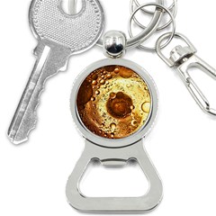 Olive Oil Bubbles Gold Oil Food Bottle Opener Key Chain by Wegoenart