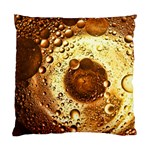 Olive Oil Bubbles Gold Oil Food Standard Cushion Case (One Side) Front