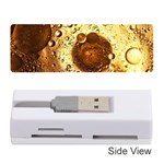 Olive Oil Bubbles Gold Oil Food Memory Card Reader (Stick) Front