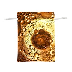 Olive Oil Bubbles Gold Oil Food Lightweight Drawstring Pouch (s) by Wegoenart