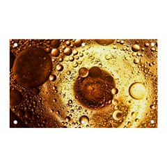 Olive Oil Bubbles Gold Oil Food Banner And Sign 5  X 3 