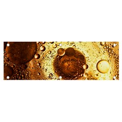 Olive Oil Bubbles Gold Oil Food Banner And Sign 6  X 2  by Wegoenart