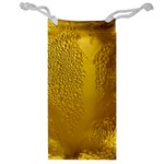 Beer Drink Glass Yellow Cup Bar Jewelry Bag Front