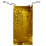 Beer Drink Glass Yellow Cup Bar Jewelry Bag Back