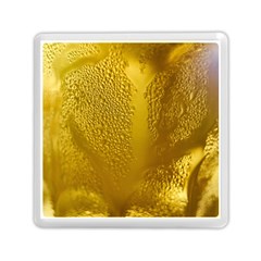 Beer Drink Glass Yellow Cup Bar Memory Card Reader (square) by Wegoenart