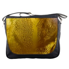 Beer Drink Glass Yellow Cup Bar Messenger Bag by Wegoenart