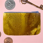 Beer Drink Glass Yellow Cup Bar Large Coin Purse Back