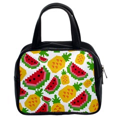 Watermelon Pattern Fruit Summer Classic Handbag (Two Sides)