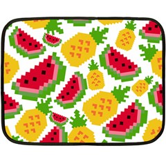 Watermelon Pattern Fruit Summer Fleece Blanket (Mini)