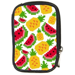 Watermelon Pattern Fruit Summer Compact Camera Leather Case