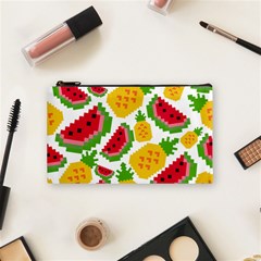 Watermelon Pattern Fruit Summer Cosmetic Bag (Small)