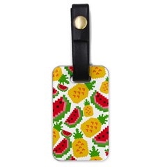 Watermelon Pattern Fruit Summer Luggage Tag (one side)