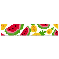 Watermelon Pattern Fruit Summer Small Flano Scarf