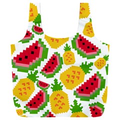 Watermelon Pattern Fruit Summer Full Print Recycle Bag (XXL)