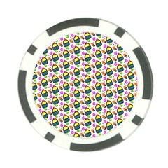 Sweet Dessert Food Cake Pattern Poker Chip Card Guard by Wegoenart