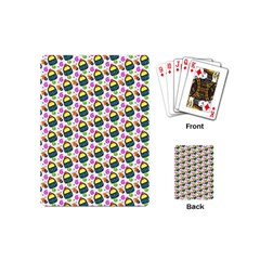 Sweet Dessert Food Cake Pattern Playing Cards Single Design (mini) by Wegoenart