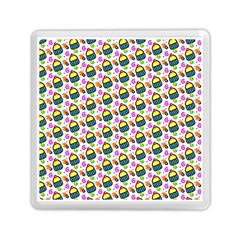 Sweet Dessert Food Cake Pattern Memory Card Reader (square) by Wegoenart