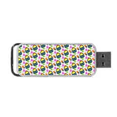 Sweet Dessert Food Cake Pattern Portable Usb Flash (two Sides) by Wegoenart