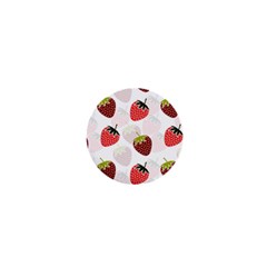 Strawberry Pattern Background 1  Mini Magnets by Wegoenart