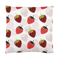 Strawberry Pattern Background Standard Cushion Case (one Side) by Wegoenart