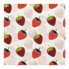 Strawberry Pattern Background Banner And Sign 3  X 3 