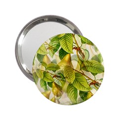 Pear Fruit Tree Organic Pattern 2 25  Handbag Mirrors by Wegoenart