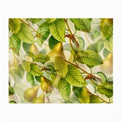 Pear Fruit Tree Organic Pattern Small Glasses Cloth by Wegoenart