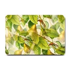 Pear Fruit Tree Organic Pattern Small Doormat  by Wegoenart