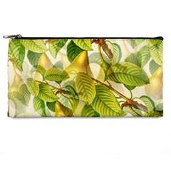 Pear Fruit Tree Organic Pattern Pencil Case by Wegoenart