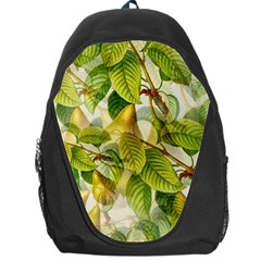 Pear Fruit Tree Organic Pattern Backpack Bag by Wegoenart