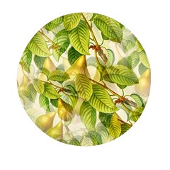 Pear Fruit Tree Organic Pattern Mini Round Pill Box (pack Of 5) by Wegoenart