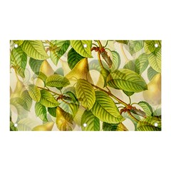 Pear Fruit Tree Organic Pattern Banner And Sign 5  X 3 