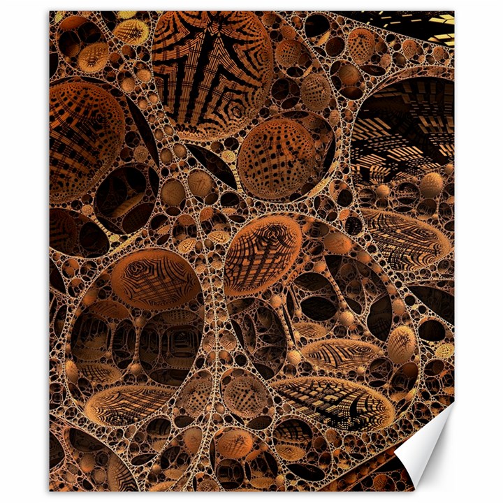 Fractal Render 3d Honeycomb Canvas 8  x 10 