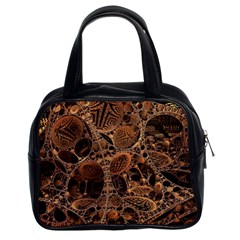 Fractal Render 3d Honeycomb Classic Handbag (two Sides) by Wegoenart