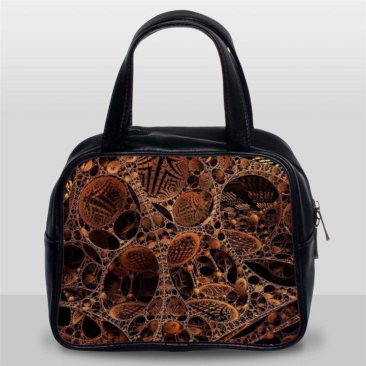 Fractal Render 3d Honeycomb Classic Handbag (Two Sides)