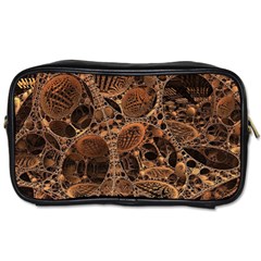 Fractal Render 3d Honeycomb Toiletries Bag (two Sides) by Wegoenart