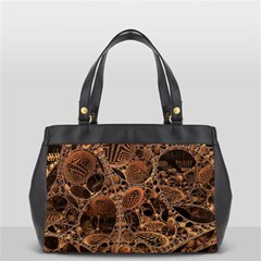 Fractal Render 3d Honeycomb Oversize Office Handbag by Wegoenart