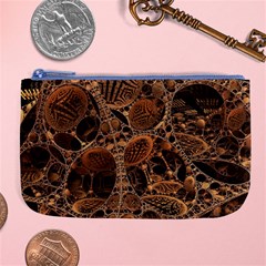 Fractal Render 3d Honeycomb Large Coin Purse by Wegoenart