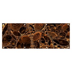 Fractal Render 3d Honeycomb Banner And Sign 8  X 3 